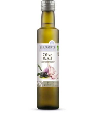 Olive oil and garlic Organic