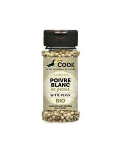 Poivre blanc en grains 50g Bio