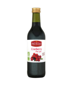 100% Organic pure cranberry juice 0.5l