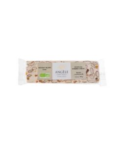 Nougat weißen schalen mit kandierten orangen Bio
