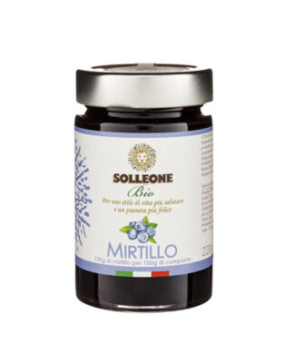Confiture Myrtille 220g Bio - 100% Pure Fruit