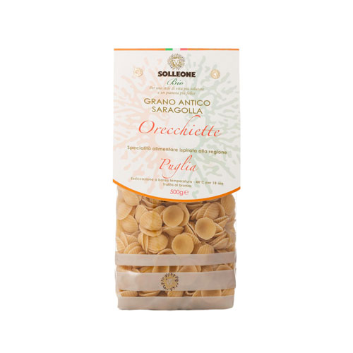Orecchiette aus Saragolla-Weizen 500g Bio