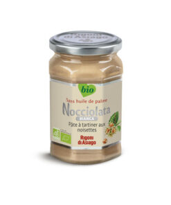 Pâte à tartiner nocciolata bianca 325g aux noisettes Bio