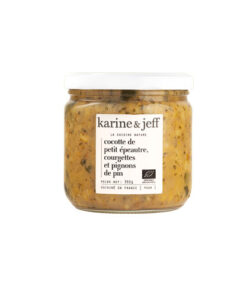 Cocotte de petit épeautre courgettes et pignons de pin 350g Bio