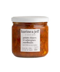 Süßkartoffeln und auberginen weich 340g Bio