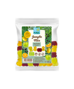 Jungle Mix Fruchtgummi mit Fruchtsaft 100g Bio Pural