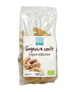 Gingembre confit  Bio