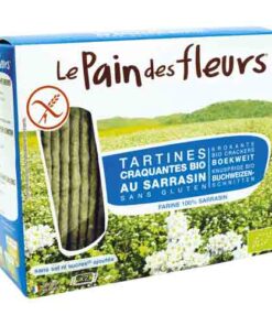 Le pain des fleurs Sarrasin - Sans sel - Sans sucre - 150g  Bio