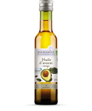 Huile d'avocat vierge 250ml Bio