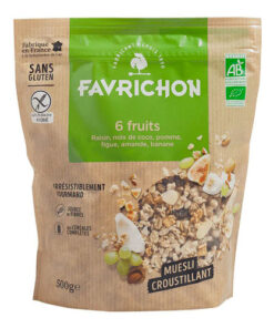 Muesli 6 Fruits Sans Gluten 500g Bio