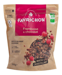 Müsli Himbeere Bio-schokolade Glutenfrei