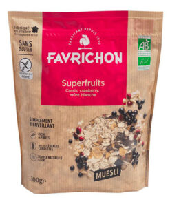 Favrichon: Tradition Superfruits Muesli Organic 500g