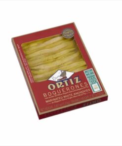 Anchovies marinated in Bocherones vinegar 110g Ortiz