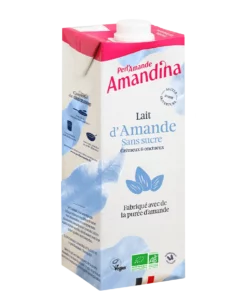 AMANDINA Mandelmilch ohne Zucker 50cl Bio