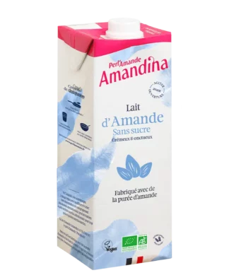 AMANDINA Lait d'Amande Sans Sucre 50cl Bio