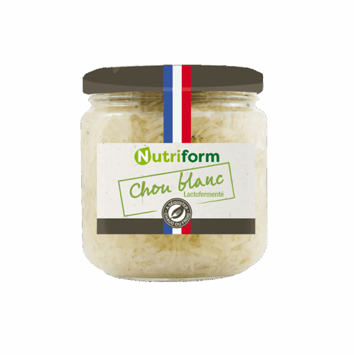Lakto-Fermentierter Weißkohl Sauerkraut 380G Bio