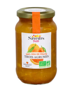 Confiture Trois Agrumes 100% Pure Fruit 310 Bio