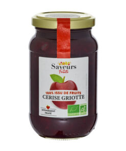 Confiture Cerise Griotte 100% Pure Fruit 310g Bio
