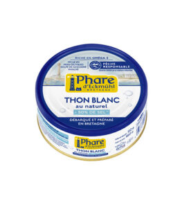 Thon blanc au naturel -50% de sel 160g