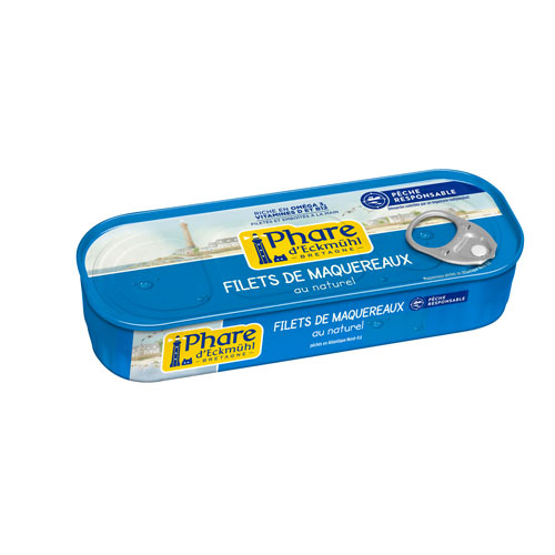 Makrelenfilets in langem Format natur 151g