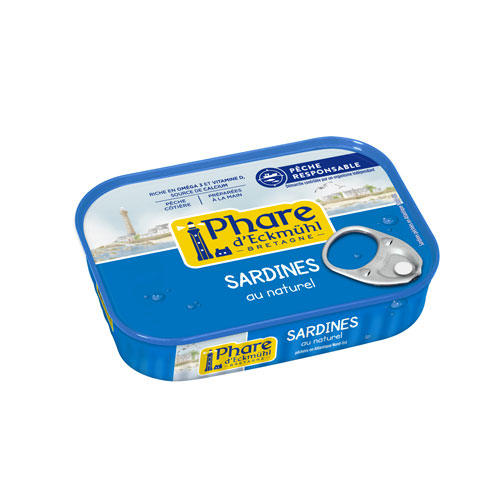 Sardinen natur 135g