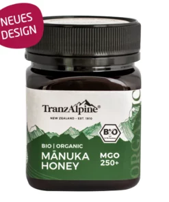 Manuka-honig bio-TranzAlpine MGO 250+ Bio