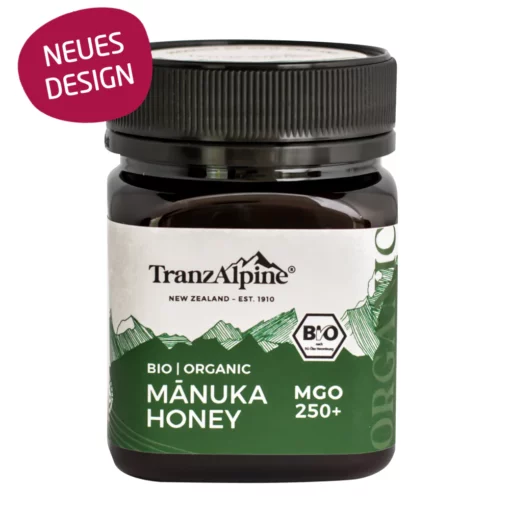 Manuka-honig bio-TranzAlpine MGO 250+ Bio