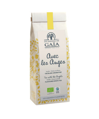 Organic White Tea Avec Anges 50G Jardins De Gaia