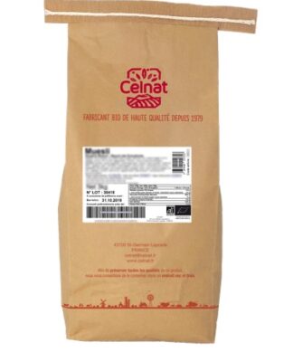 Complete Flour 5 Cereals 3Kg Celnat Organic