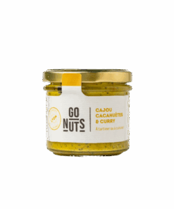 Aufstrich aus Erdnüssen, Cashewkernen und Curry 100G Go Nuts Bio