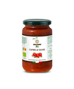 Sauce mit Kapern und Oliven 340g Bio
