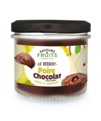Mousse au Chocolat Poire Bio 120g
